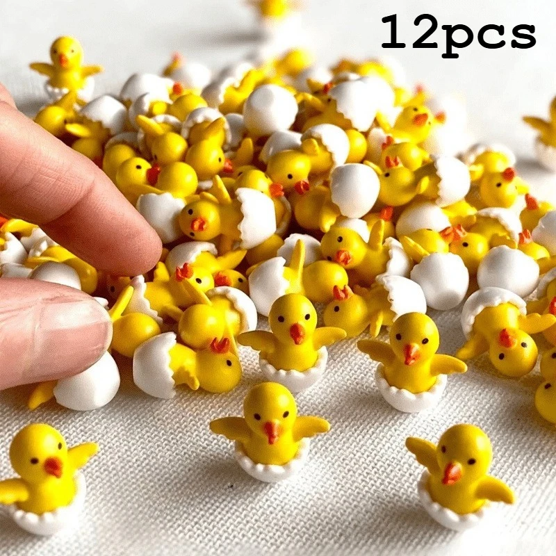 Миниатюрные фигурки цыплят из резины
Миниатюрные фигурки цыплят из резины