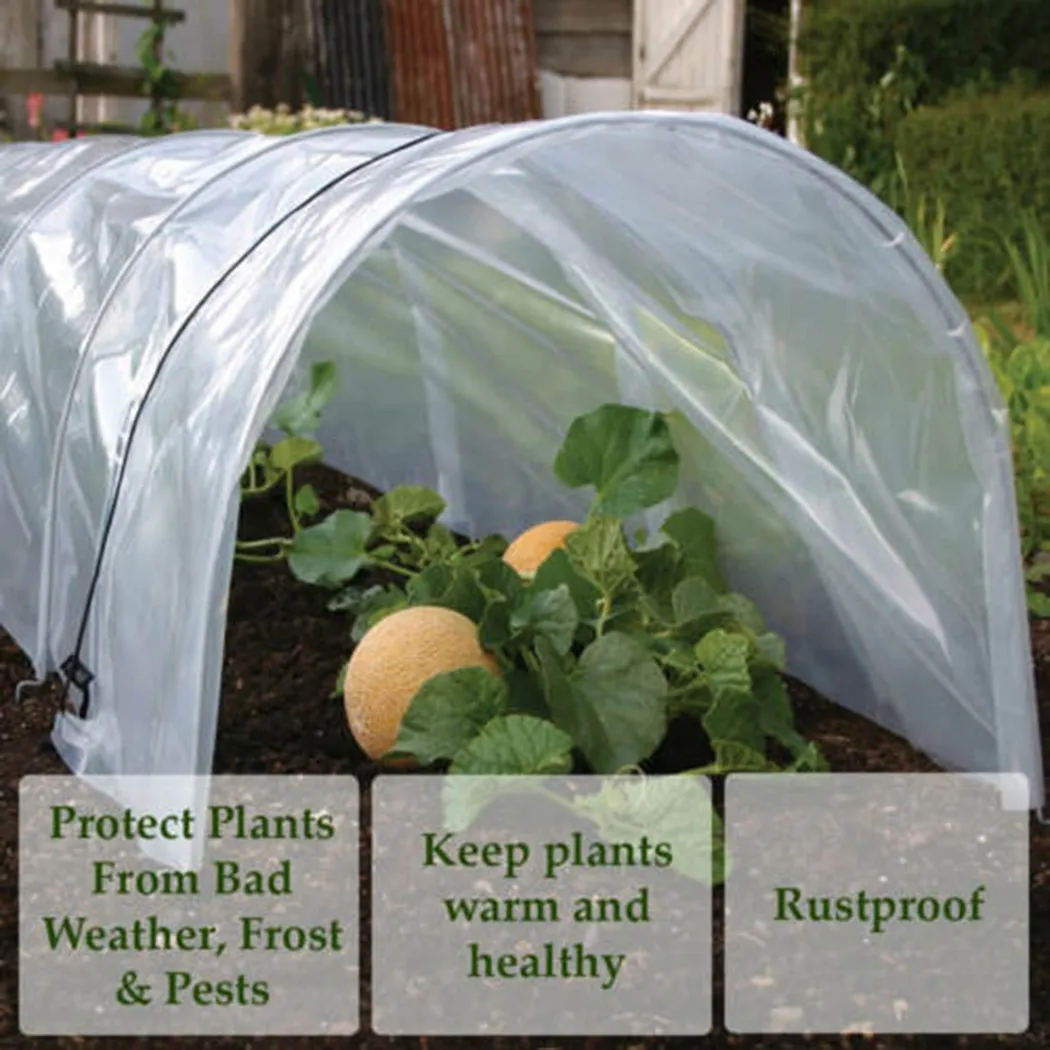 Greenhouse Tunnel Bracket Multifunctional Greenhouse With Heat Preservation Plastic Film, Light Transmission And Rain Protection
Greenhouse Tunnel Bracket Multifunctional Greenhouse With Heat Preservation Plastic Film, Light Transmission And Rain Protection