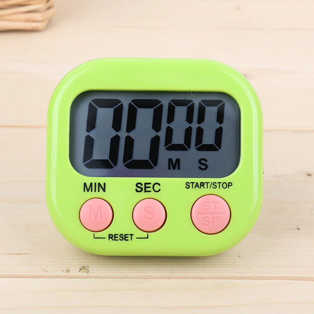 Kitchen Magnetic Digital Timer Egg Clock Stopwatch Large LCD Digital Loud Alarm Count-Down Up Clock Practical Cooking Gadget
Kitchen Magnetic Digital Timer Egg Clock Stopwatch Large LCD Digital Loud Alarm Count-Down Up Clock Practical Cooking Gadget