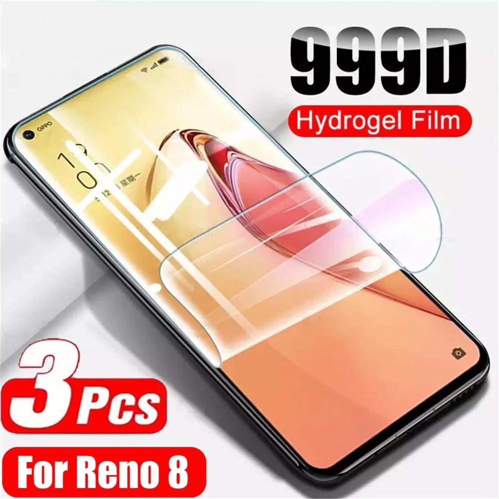 Гидрогелевая пленка с полным покрытием для Oppo Reno 8 7 Pro 5G 4G, защитная пленка для экрана Reno 5 Pro Lite 7Z 7 8 5 6, 3 шт.
Гидрогелевая пленка с полным покрытием для Oppo Reno 8 7 Pro 5G 4G, защитная пленка для экрана Reno 5 Pro Lite 7Z 7 8 5 6, 3 шт.