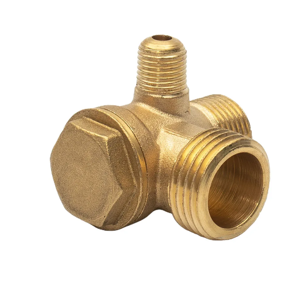 Air Compressor 3-Port Brass Threaded Check Valve Connector Replacement Tool 10*16*20 Air Compressors Accessories
Air Compressor 3-Port Brass Threaded Check Valve Connector Replacement Tool 10*16*20 Air Compressors Accessories