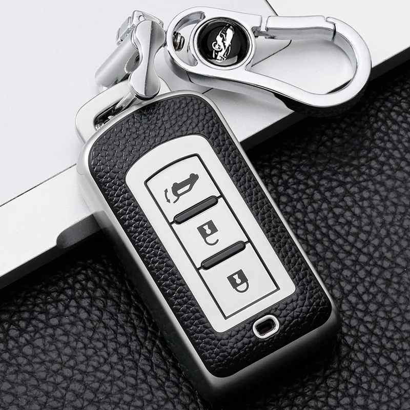 TPU+Leather Car Key Case Cover For Mitsubishi Outlander ASX LANCER Pajero Sport Eclipse Cross Key Cover Shell Fob Accessories
TPU+Leather Car Key Case Cover For Mitsubishi Outlander ASX LANCER Pajero Sport Eclipse Cross Key Cover Shell Fob Accessories
