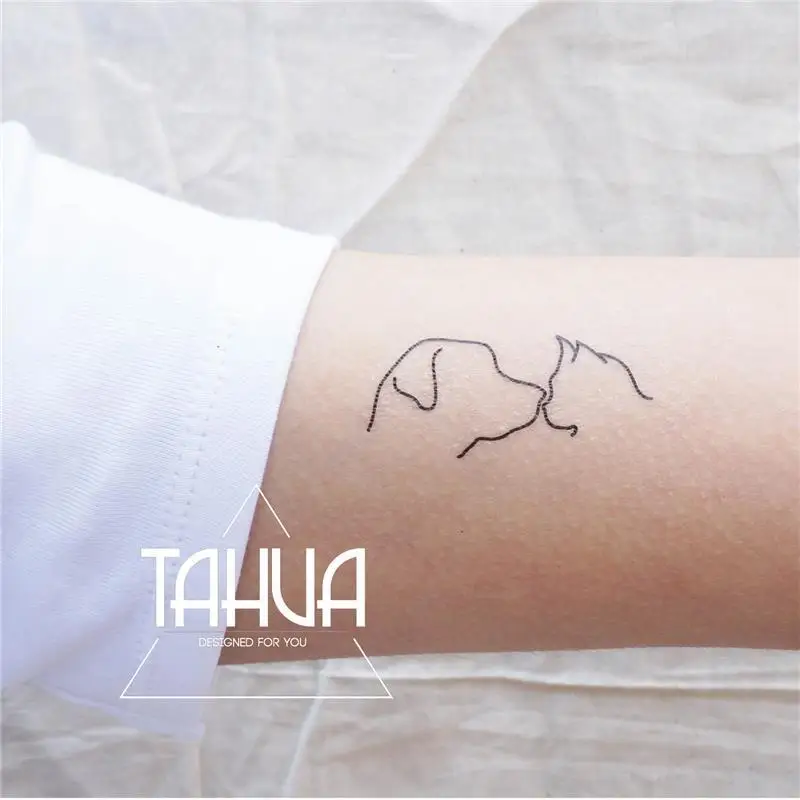 2022 New 3/pcs Cute Cat and Dog Stick Figure Art Waterproof Tattoo Stickers for Woman Man Pet Arm Thigh Body Temporary Tattoo
2022 New 3/pcs Cute Cat and Dog Stick Figure Art Waterproof Tattoo Stickers for Woman Man Pet Arm Thigh Body Temporary Tattoo