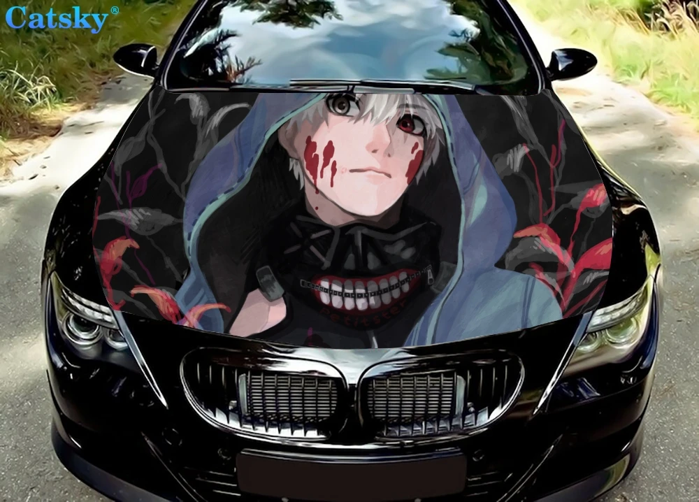 Japanese Anime Tokyo Ghoul Car Hood Wrap Decal Vinyl Sticker Decoration Full Color Graphic Car Sticker Custom Image Fit Any Car
Japanese Anime Tokyo Ghoul Car Hood Wrap Decal Vinyl Sticker Decoration Full Color Graphic Car Sticker Custom Image Fit Any Car