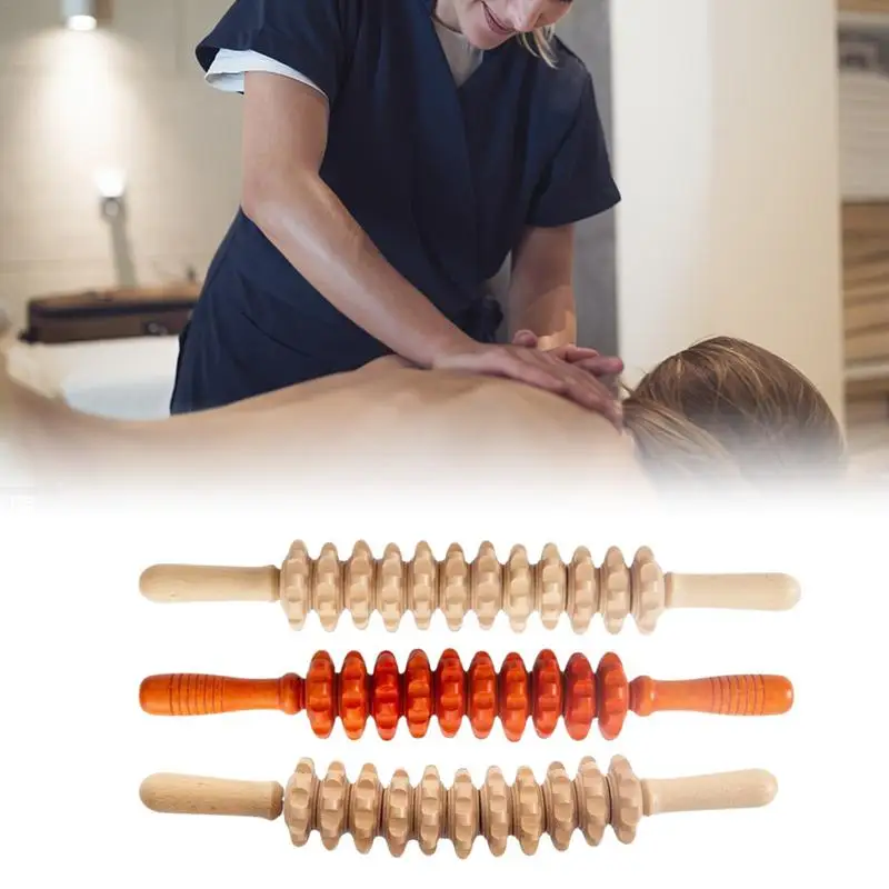Wooden Massage Roller Multifunctional With Anti Slip Handle Massage Roller For Men Women Relieving And Muscle Tension Health
Wooden Massage Roller Multifunctional With Anti Slip Handle Massage Roller For Men Women Relieving And Muscle Tension Health