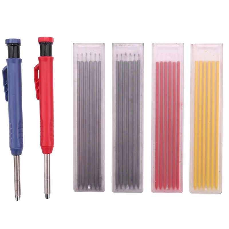 Твердый плотничный карандаш 2 столярные карандаши 24, механический карандаш с заправкой, деревообрабатывающий маркер для архитектора
Твердый плотничный карандаш 2 столярные карандаши 24, механический карандаш с заправкой, деревообрабатывающий маркер для архитектора