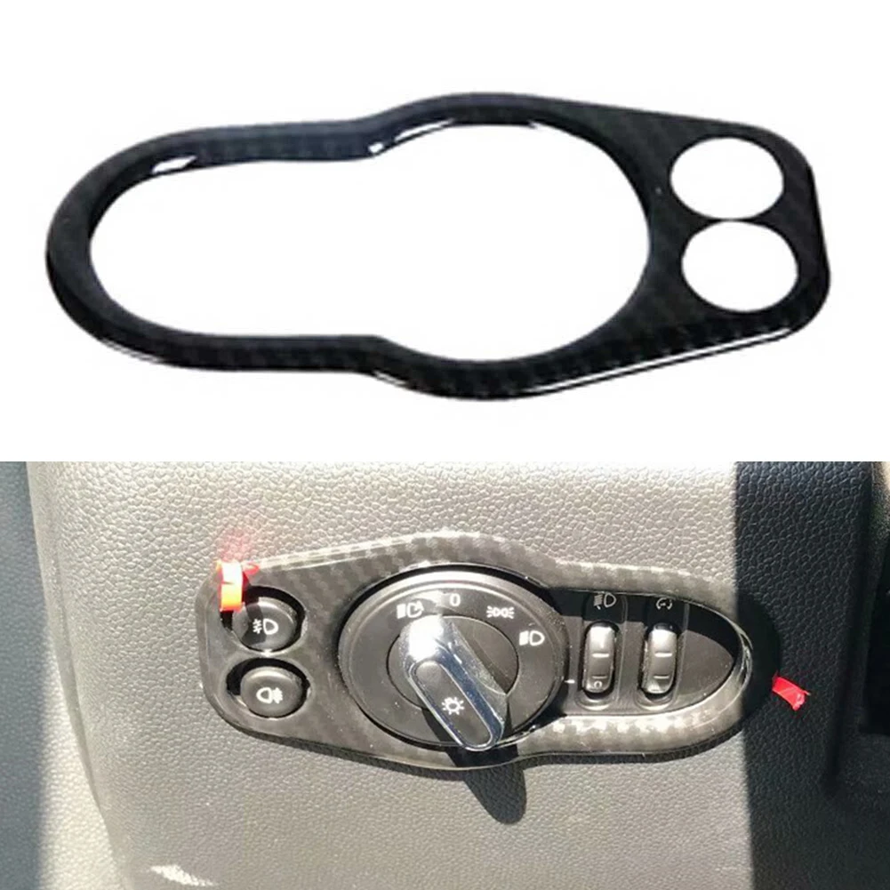 Carbon Fiber Style Headlight Switch Cover Trim Fit For Cooper F55 F56 Trim ABS Plastic Car Headlight Control Decal Car Accessory
Carbon Fiber Style Headlight Switch Cover Trim Fit For Cooper F55 F56 Trim ABS Plastic Car Headlight Control Decal Car Accessory