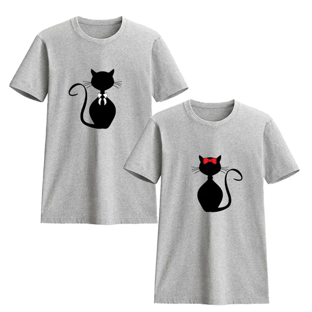 Men Women T-shirt Cat Print Lovers Casual Short Sleeve Tees Clothes Summer Couple Oversized T-shirt Tops
Men Women T-shirt Cat Print Lovers Casual Short Sleeve Tees Clothes Summer Couple Oversized T-shirt Tops