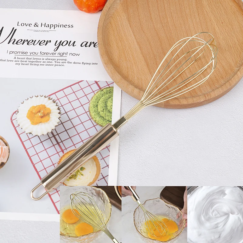 Stainless Steel Egg Beater Hand Whisk Egg Mixer Tool Kitchen Utensil Baking Cake
Stainless Steel Egg Beater Hand Whisk Egg Mixer Tool Kitchen Utensil Baking Cake