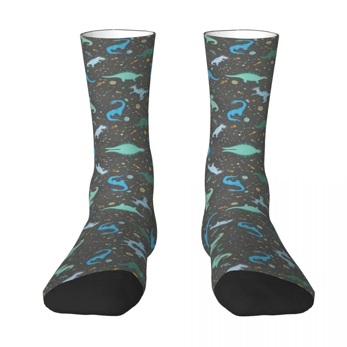 Space Dinosaurs In Blue R92 Stocking Novelty The Best Buy Humor Graphic Contrast color Infantry pack Elastic Socks 
Space Dinosaurs In Blue R92 Stocking Novelty The Best Buy Humor Graphic Contrast color Infantry pack Elastic Socks