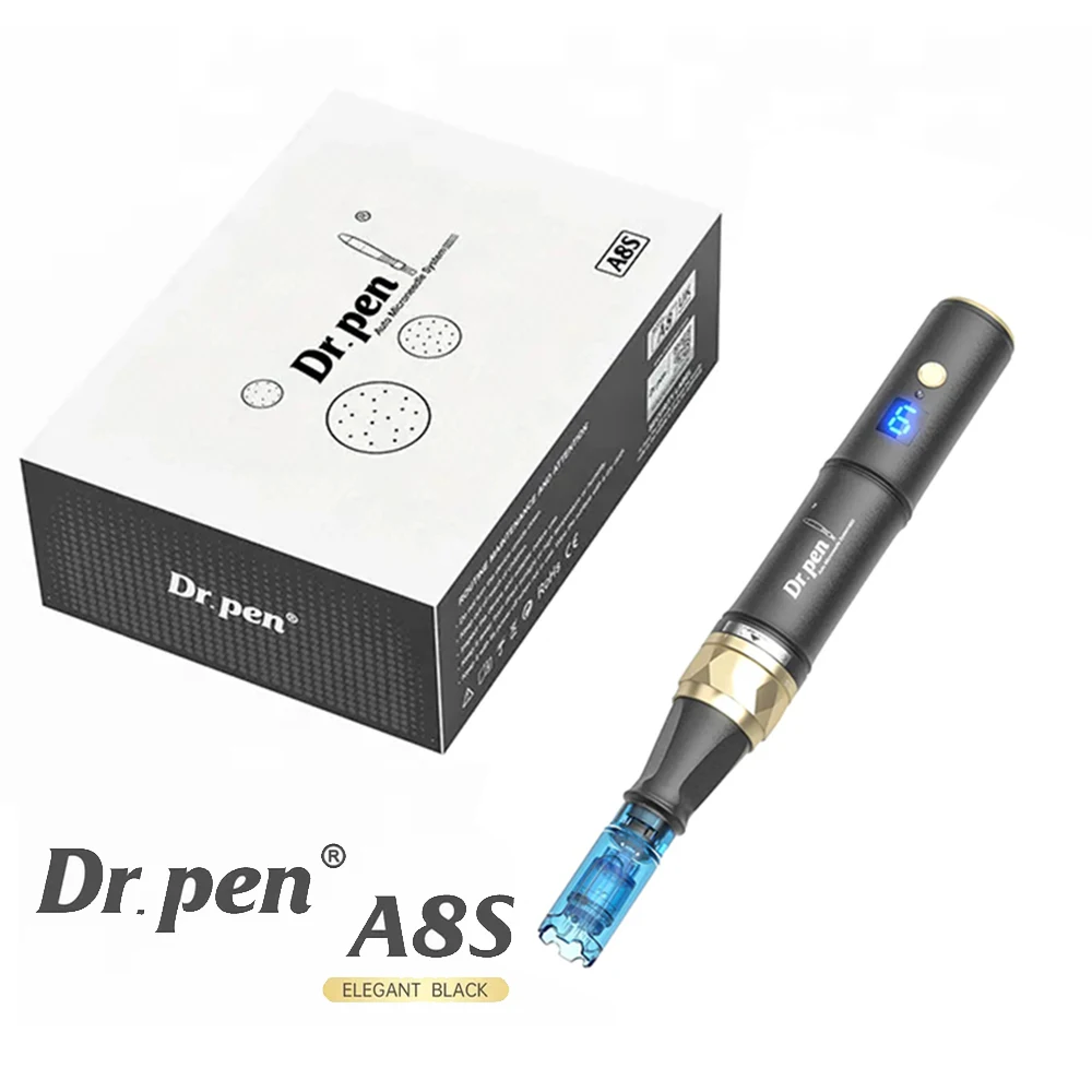 Аутентичная ручка Dr pen Ultima A8S с 2 иглами для ухода за кожей, беспроводная ручка для ухода за кожей с обратным потоком, косметическая машинка | ...
Аутентичная ручка Dr pen Ultima A8S с 2 иглами для ухода за кожей, беспроводная ручка для ухода за кожей с обратным потоком, косметическая машинка | ...