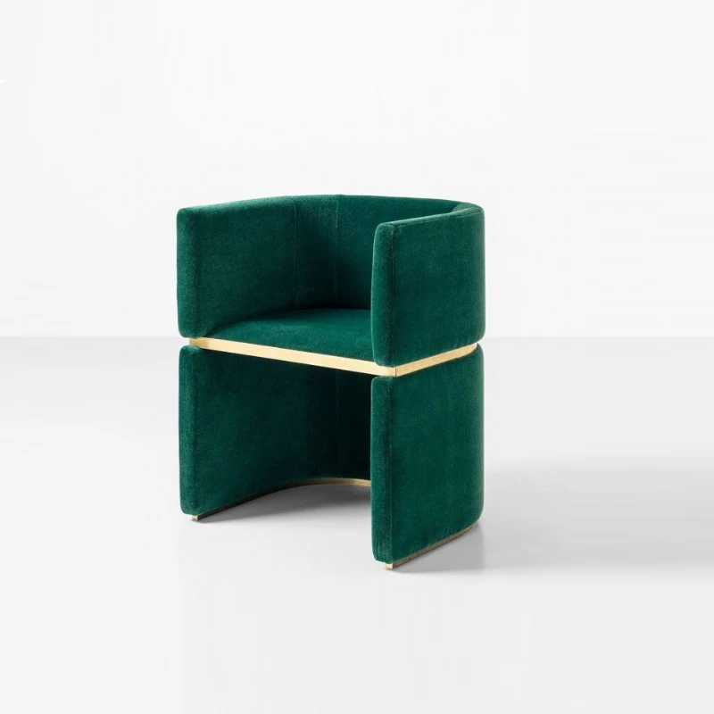 Boutique Nordic Simple Small Apartment Leisure Cafe Single Person Sofa Light Luxury Dark Green Velvet Armchair Home Furniture
Boutique Nordic Simple Small Apartment Leisure Cafe Single Person Sofa Light Luxury Dark Green Velvet Armchair Home Furniture