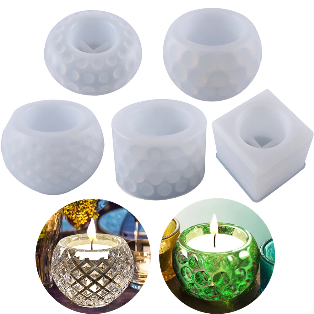 DIY Crystal Round Shape Storage Box Resin Mold Candle Holder Wave Point Silicone Mold Jewelry Making Casting Mould Home Decor
DIY Crystal Round Shape Storage Box Resin Mold Candle Holder Wave Point Silicone Mold Jewelry Making Casting Mould Home Decor