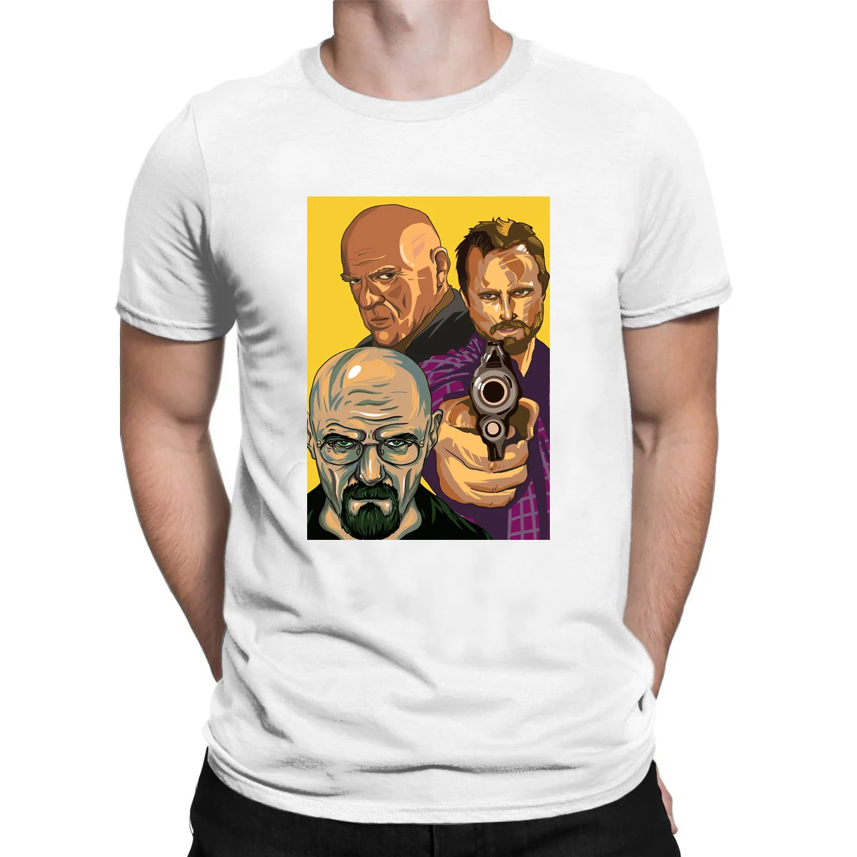 Classic Breaking Bad T-shirt Men Heisenberg Walter White T Shirt Sleeved TV Summer Streetwear Street Fashion Oversized
Classic Breaking Bad T-shirt Men Heisenberg Walter White T Shirt Sleeved TV Summer Streetwear Street Fashion Oversized