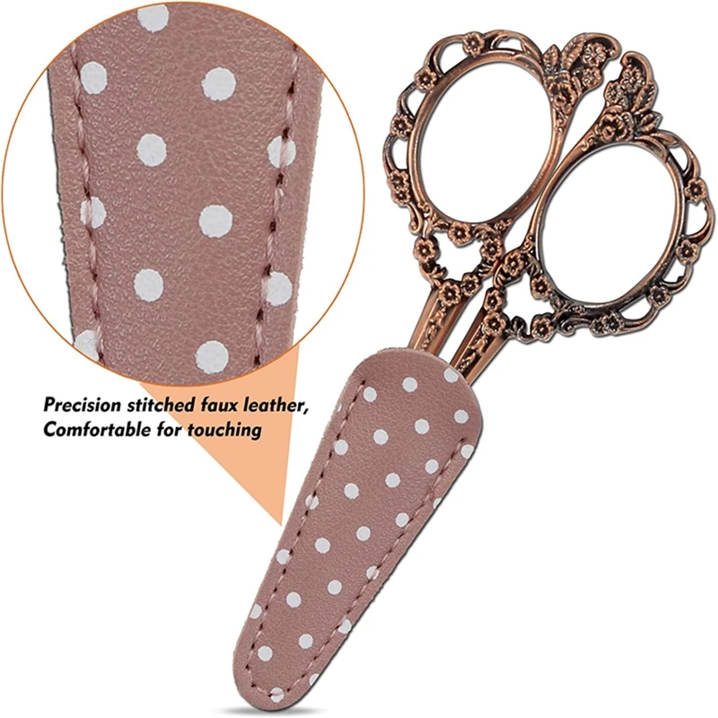 Sewing Embroidery Stork Scissors with Leather Cover Stainless Steel Crane Shape Sewing Scissors for Needlework Handicraft Tools
Sewing Embroidery Stork Scissors with Leather Cover Stainless Steel Crane Shape Sewing Scissors for Needlework Handicraft Tools