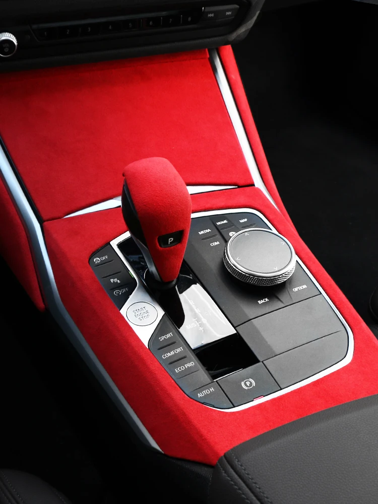 Red Alcantara For BMW G20 G28 2020-22 Central Control Steering Wheel Gear Handle Sleeve Instrument Panel Interior Decoration
Red Alcantara For BMW G20 G28 2020-22 Central Control Steering Wheel Gear Handle Sleeve Instrument Panel Interior Decoration