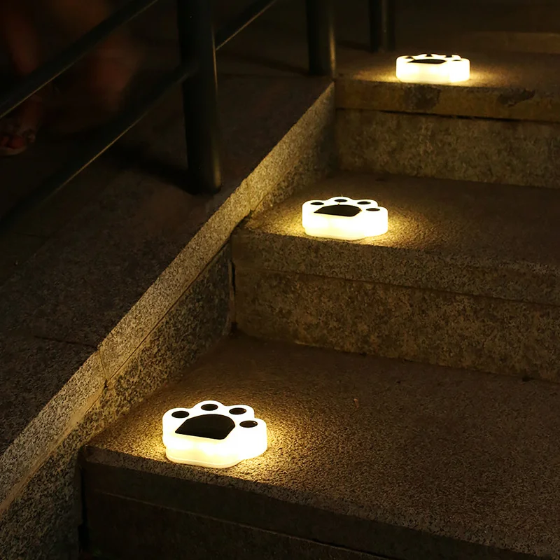 Outdoor Waterproof Solar Lawn Bear Paw Lights Inserted LED Buried Landscape Lights Cute Animal Paw Shaped Lamp For Patio Yard
Outdoor Waterproof Solar Lawn Bear Paw Lights Inserted LED Buried Landscape Lights Cute Animal Paw Shaped Lamp For Patio Yard