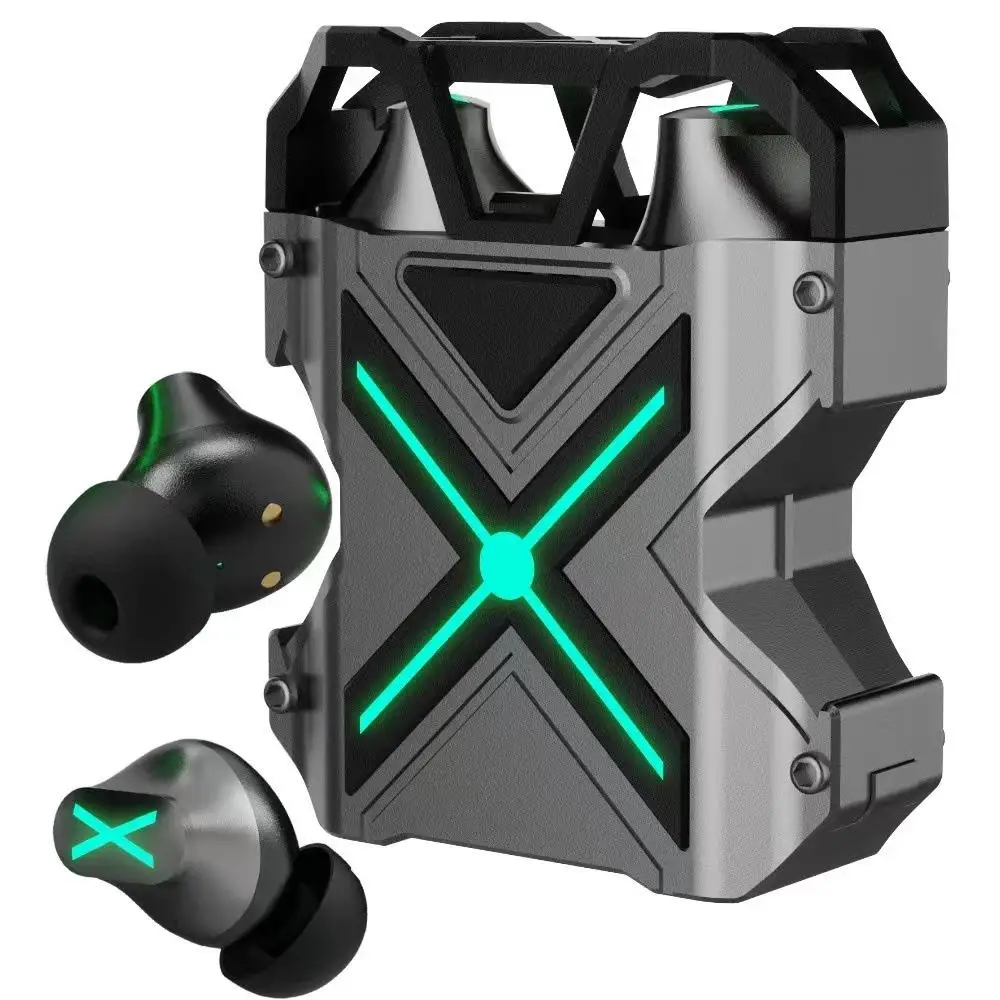 

Tws K89 Bluetooth-совместимые наушники-вкладыши с шумоподавлением Беспроводные Игровые наушники в механическом стиле