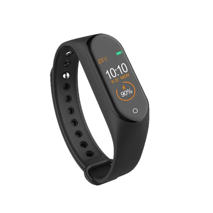The new M4 color screen smart bracelet waterproof blood pressure heart rate movement pattern information reminds health bracelet
The new M4 color screen smart bracelet waterproof blood pressure heart rate movement pattern information reminds health bracelet