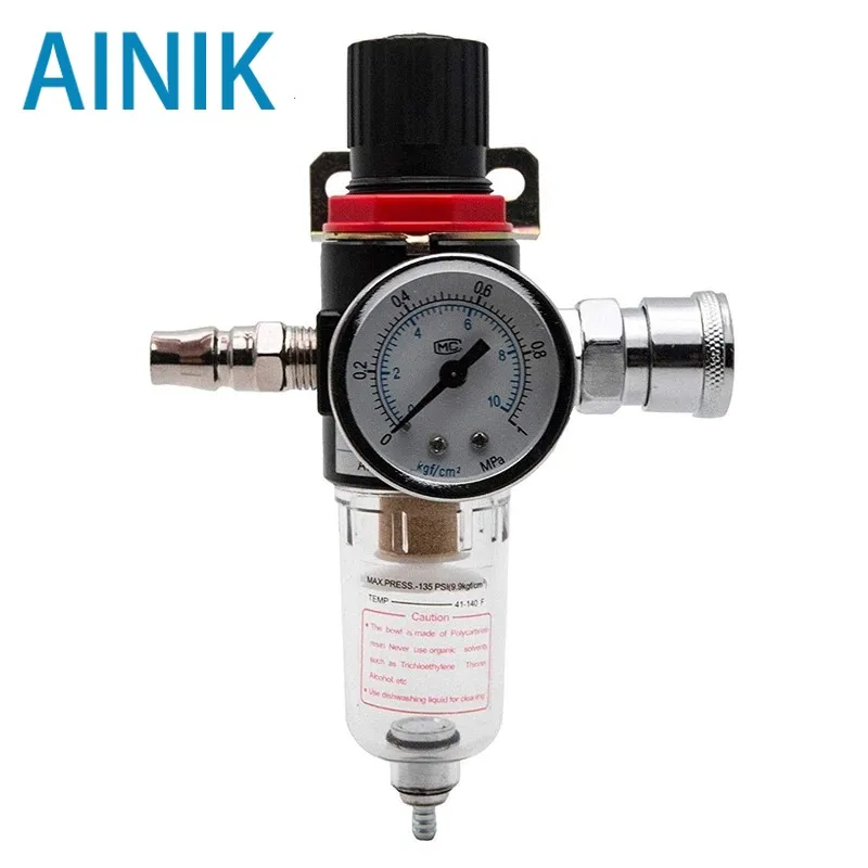 Afr-2000 1/4 Pneumatic Filters AFR2000 Pneumat Filter For Air Compressor Moisture Separator Pressure Regulator Oil Water
Afr-2000 1/4 Pneumatic Filters AFR2000 Pneumat Filter For Air Compressor Moisture Separator Pressure Regulator Oil Water