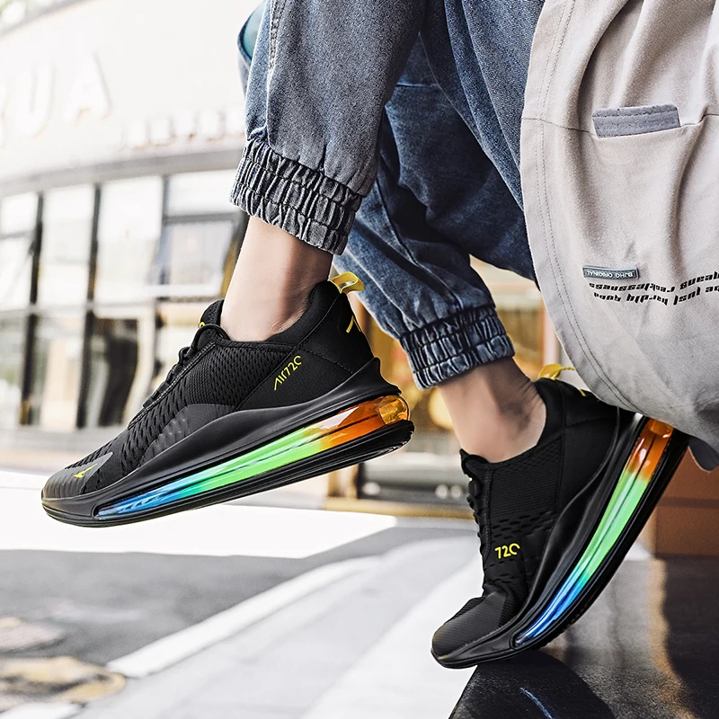 Coslony Men Sneakers Sports Shoes Air Cushion Men's Thick Bottom Increased Casual Sports Breathable Mesh With Tide Tenis Shoes 
Coslony Men Sneakers Sports Shoes Air Cushion Men's Thick Bottom Increased Casual Sports Breathable Mesh With Tide Tenis Shoes