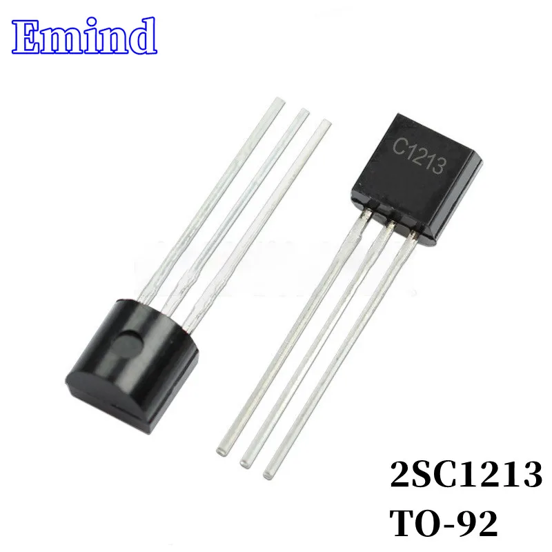 300/500/1000/2000/3000Pcs 2SC1213 C1213 DIP Transistor TO-92 NPN Type 50V/500mA Bipolar Amplifier Transistor
300/500/1000/2000/3000Pcs 2SC1213 C1213 DIP Transistor TO-92 NPN Type 50V/500mA Bipolar Amplifier Transistor