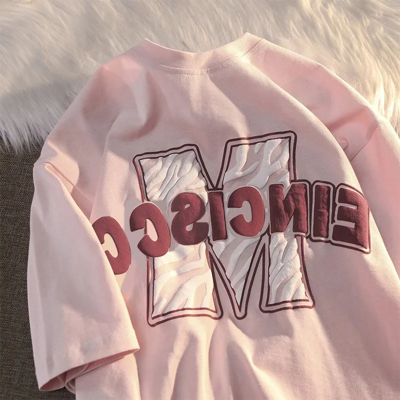 Европейская и американская мода, футболка с коротким рукавом, летняя женская футболка с буквенным принтом, винтажная Универсальная футболк...
Европейская и американская мода, футболка с коротким рукавом, летняя женская футболка с буквенным принтом, винтажная Универсальная футболк...