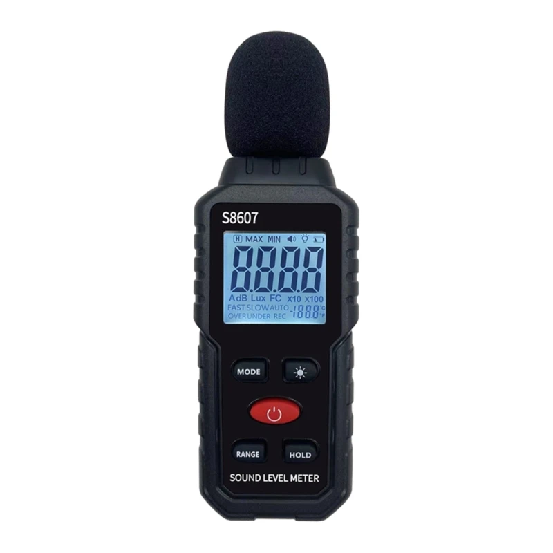 

High Accuracy Digital Display Sound Level Meter Noise Meter USB Data-Connection 30-130dB Tester Volume Decibel Measuring