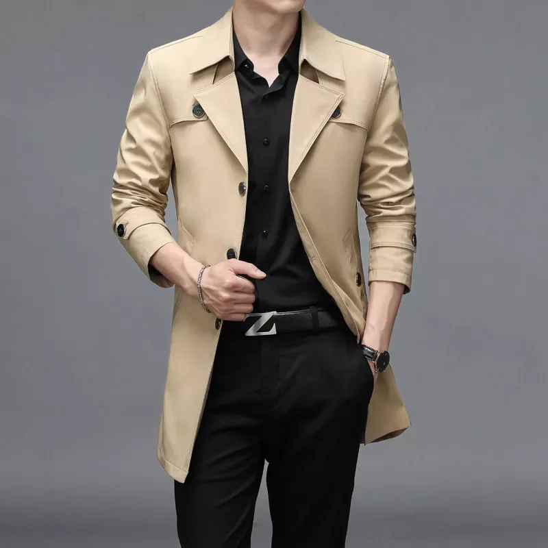 NEW IN Size 6XL 7XL 8XL 9XL Men's Khaki X-Long Single Breasted Trench 2021 Spring Autumn New Designer Long Men for Coats
NEW IN Size 6XL 7XL 8XL 9XL Men's Khaki X-Long Single Breasted Trench 2021 Spring Autumn New Designer Long Men for Coats