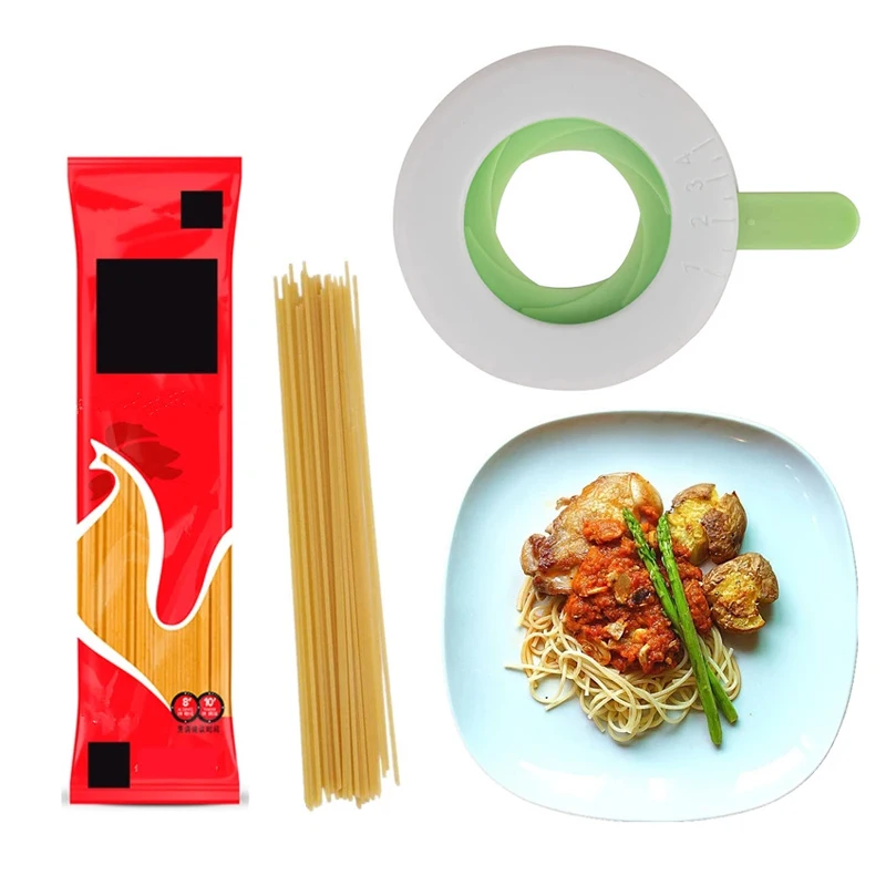 

New Creative Spaghetti Measures Plastic 1-4 People Component Adjustable Pasta Tools Noodle Measuring Cooking Kitchen Accessories