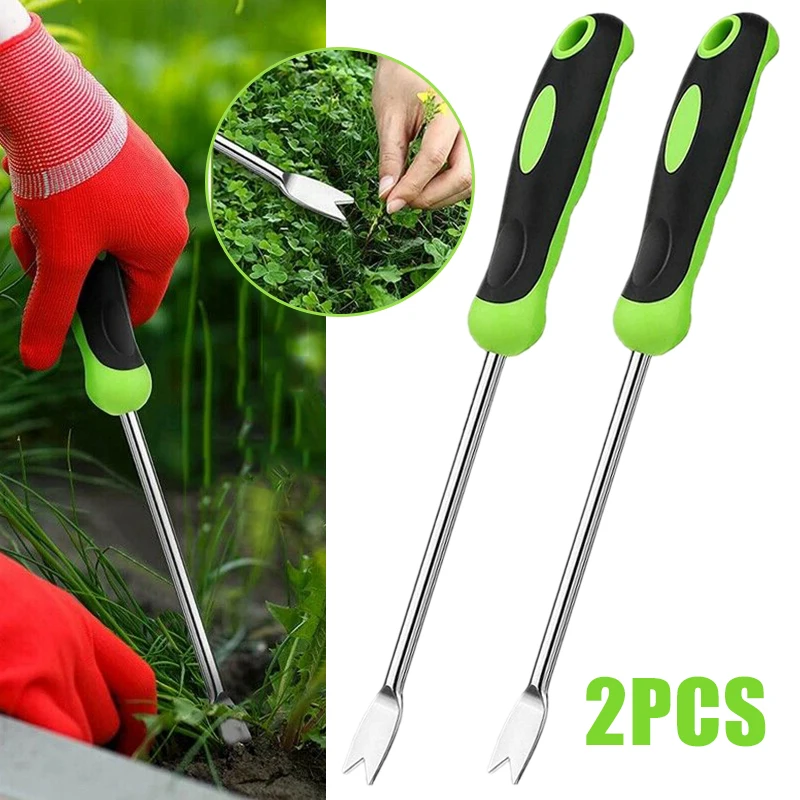 2 Pcs High Quality Hand Weeder for Garden Lawn Farmland Yard Bonsai Weed Removal Puller Manual Gardening Weeding Tools 33cm
2 Pcs High Quality Hand Weeder for Garden Lawn Farmland Yard Bonsai Weed Removal Puller Manual Gardening Weeding Tools 33cm