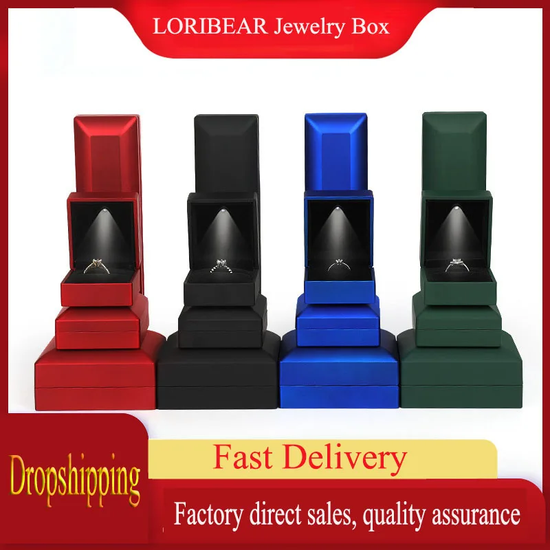 2022 LED Lights Ring Pendant Jewelry Organizer Set Box Proposal Holiday Gift Noble Original Boxes Packing For Small Businesses
2022 LED Lights Ring Pendant Jewelry Organizer Set Box Proposal Holiday Gift Noble Original Boxes Packing For Small Businesses