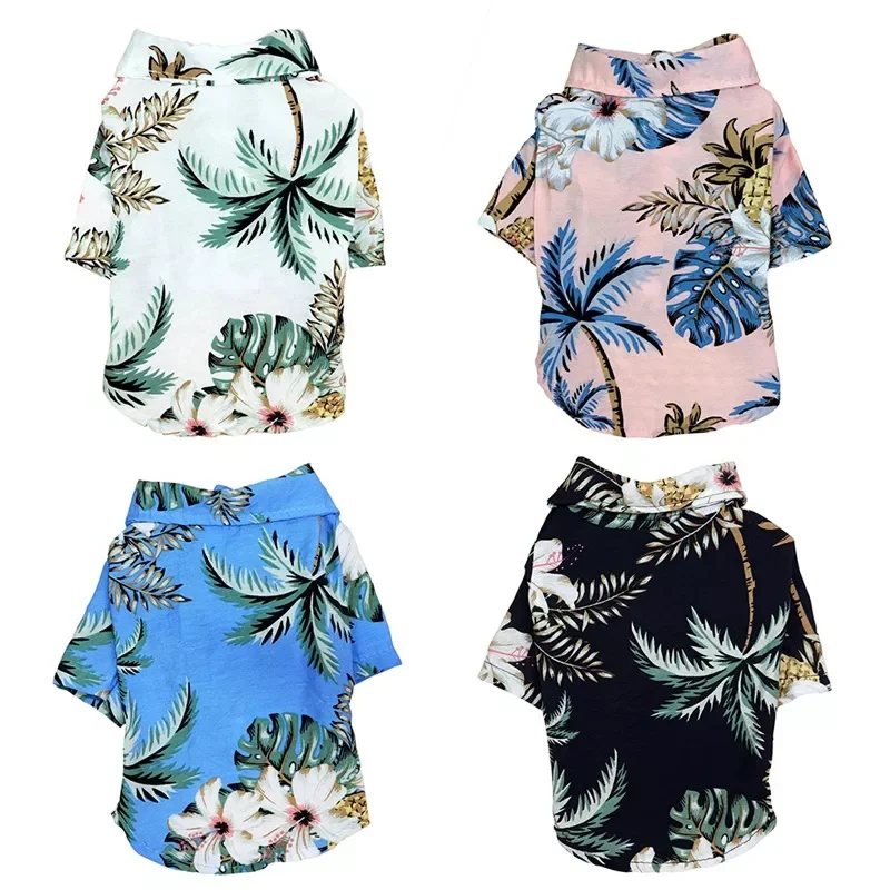 Shirts Clothes Summer Beach Clothes Vest Pet Clothing Floral T-Shirt Hawaiian For Small Large Dog Chihuahua
Shirts Clothes Summer Beach Clothes Vest Pet Clothing Floral T-Shirt Hawaiian For Small Large Dog Chihuahua
