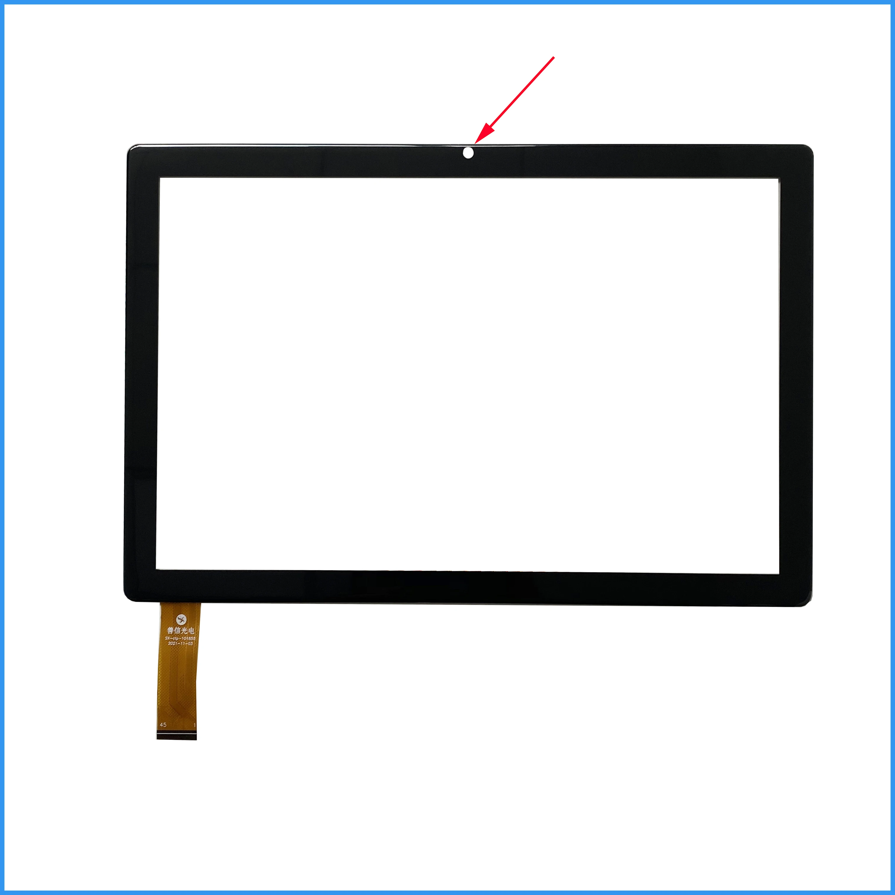 New 10.1 Inch Touch Screen For P/N Tablet 10.1" SX-CTP-101855 Kids Tab Capacitive Touch Sensor Panel Tab Parts Digitizer
New 10.1 Inch Touch Screen For P/N Tablet 10.1" SX-CTP-101855 Kids Tab Capacitive Touch Sensor Panel Tab Parts Digitizer