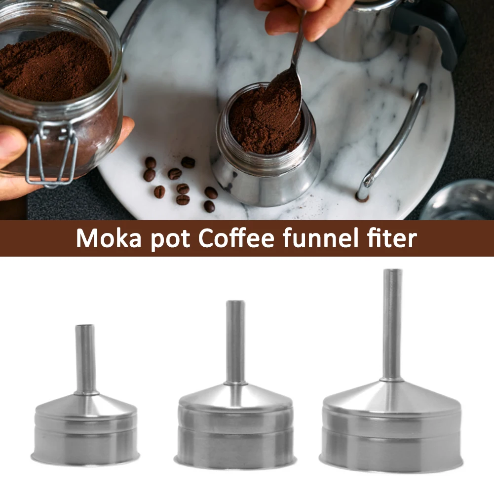 Moka Express Replacement Funnel Kits Stainless Funnel Filter Plate With Espresso Coffee Gasket Seals Coffee Maker Accessories
Moka Express Replacement Funnel Kits Stainless Funnel Filter Plate With Espresso Coffee Gasket Seals Coffee Maker Accessories