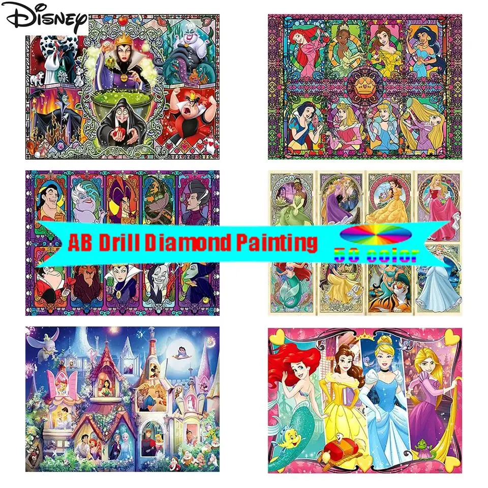 Алмазная живопись Disney AB, алмазная живопись, мультяшная принцесса, злодей, Набор для вышивки крестиком, картина стразы, домашний декор, искус...
Алмазная живопись Disney AB, алмазная живопись, мультяшная принцесса, злодей, Набор для вышивки крестиком, картина стразы, домашний декор, искус...