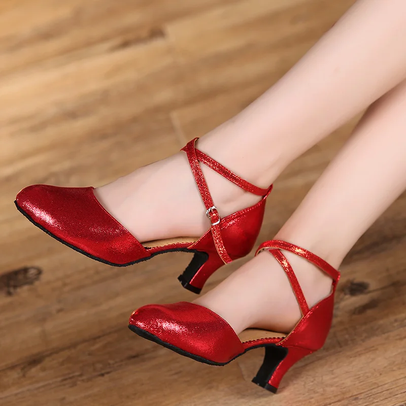 Women Standard Dance Shoes High Heel Ladies Ballroom Dance Shoes Soft Outsole Tango Modern Dance Shoes Women
Women Standard Dance Shoes High Heel Ladies Ballroom Dance Shoes Soft Outsole Tango Modern Dance Shoes Women