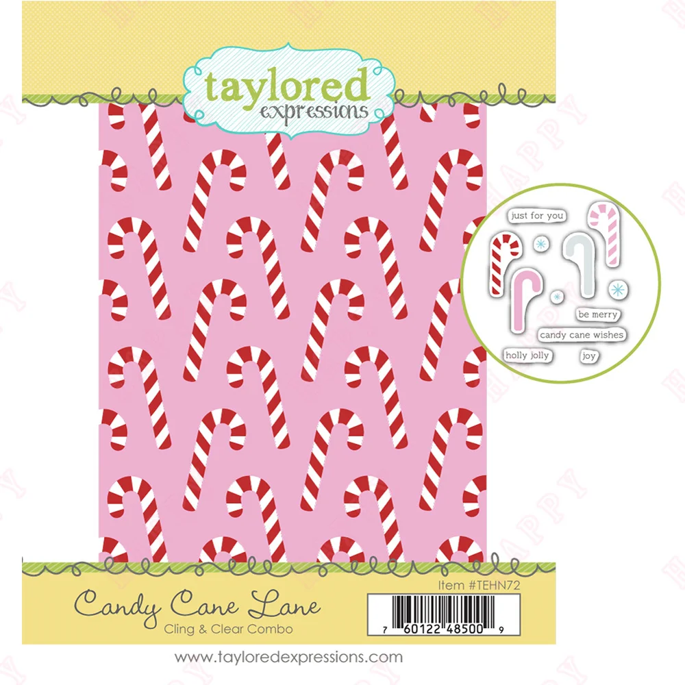 Stamps and Metal Cutting Dies Set for DIY Craft Making Greeting Card Scrapbooking Decoration Candy Cane Lane Cling & Clear Combo
Stamps and Metal Cutting Dies Set for DIY Craft Making Greeting Card Scrapbooking Decoration Candy Cane Lane Cling & Clear Combo