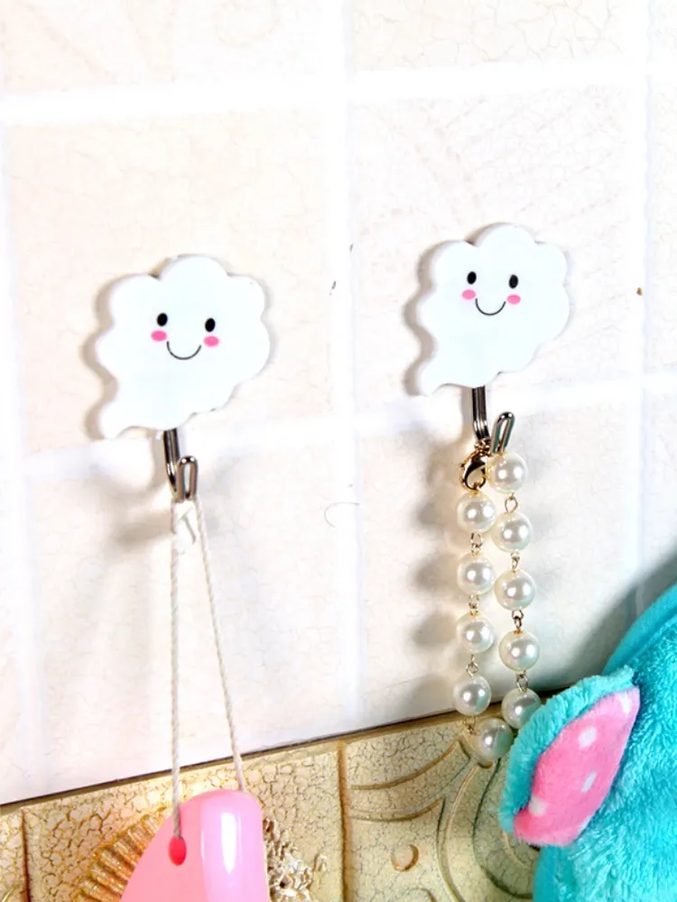 3Pcs/Set White Cloud Sticky Hook Clothes Item Rack Bathroom Kitchen Self Adhesive Door Wall Hook Home Accessories
3Pcs/Set White Cloud Sticky Hook Clothes Item Rack Bathroom Kitchen Self Adhesive Door Wall Hook Home Accessories