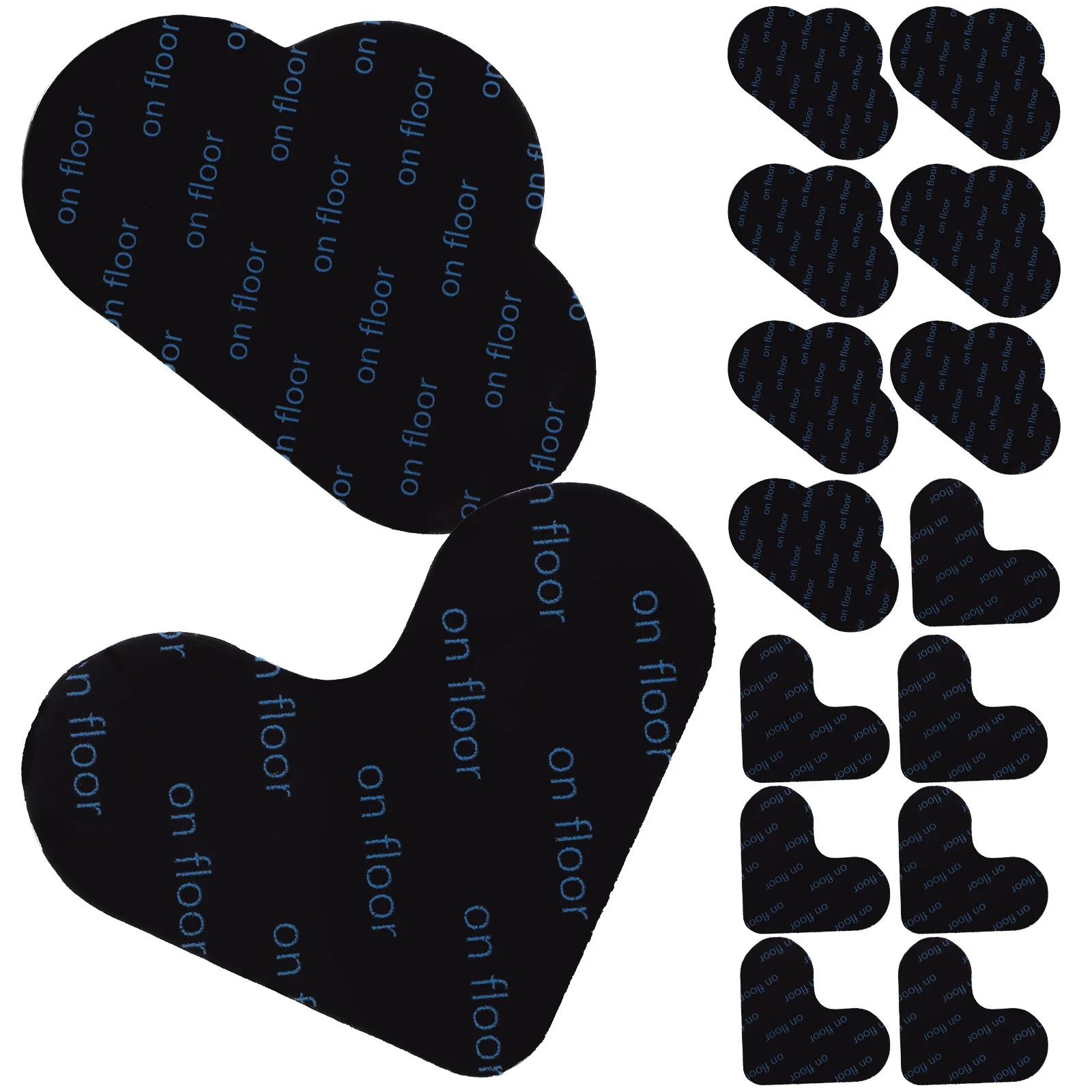 16 Pcs Rug Grippers Heart and Cloud Shape Rug Pads Rug Tape Stickers for Hardwood Floors Tiles Area Rugs
16 Pcs Rug Grippers Heart and Cloud Shape Rug Pads Rug Tape Stickers for Hardwood Floors Tiles Area Rugs