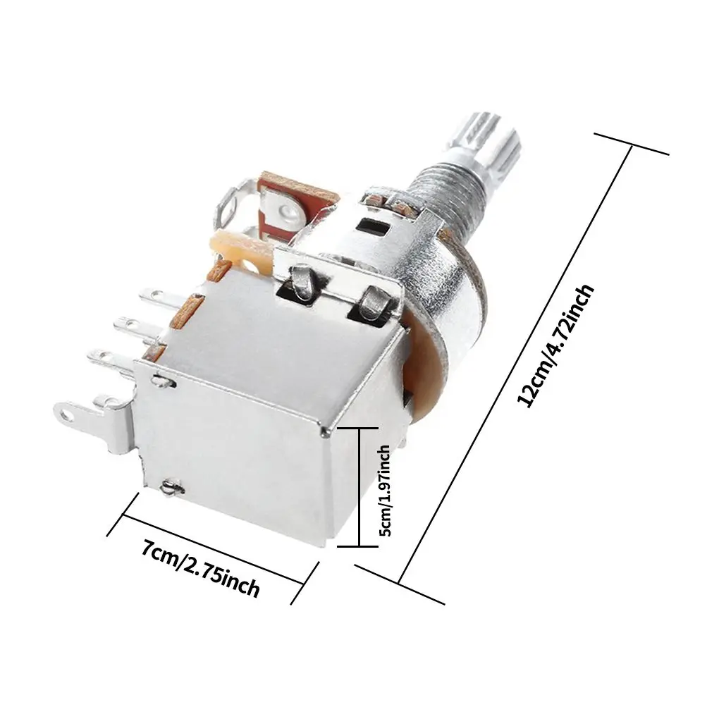 3 Pcs Push Pull Potentiometer Volume Tone Switch Electric Guitar Toggle Switch Accessory B500K
3 Pcs Push Pull Potentiometer Volume Tone Switch Electric Guitar Toggle Switch Accessory B500K