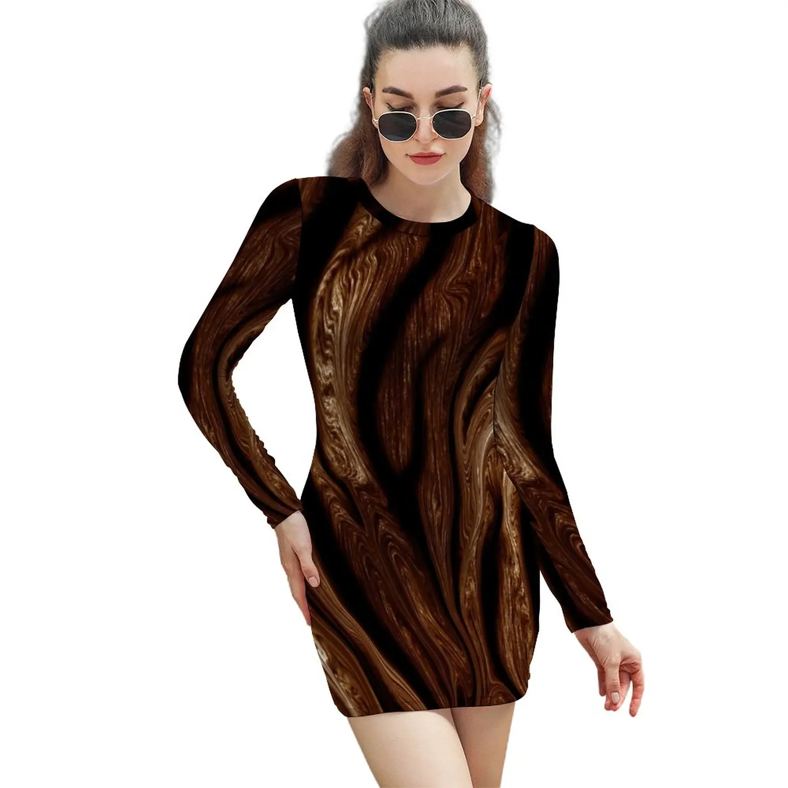 Tiger Print Dress Female Tropical Animal Street Wear Bodycon Dress Autumn Long Sleeve Modern Dresses Printed Oversized Clothing
Tiger Print Dress Female Tropical Animal Street Wear Bodycon Dress Autumn Long Sleeve Modern Dresses Printed Oversized Clothing