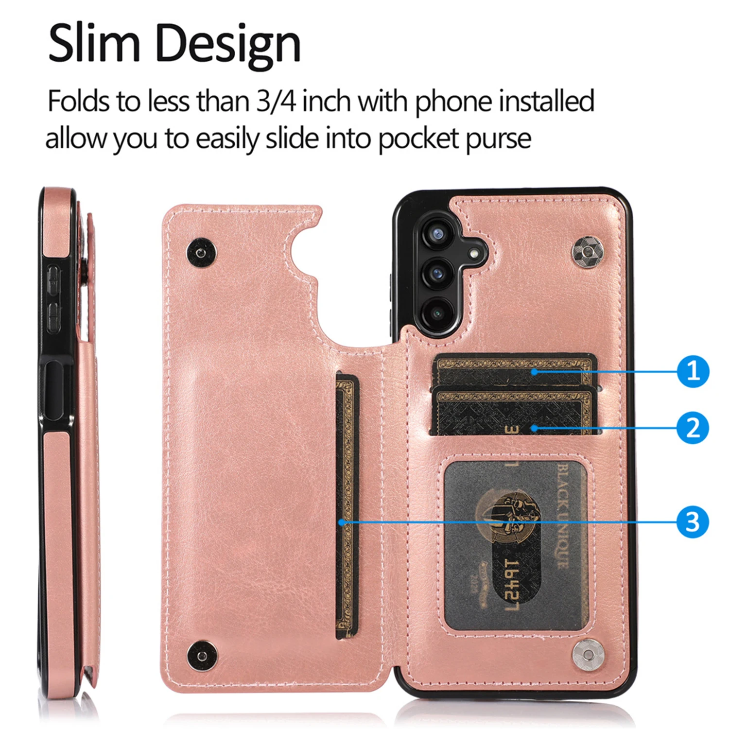 Card Holder Slots Slim Shockproof Cover For Samsung Galaxy S22 S21 S20 FE Ultra S10 E S9 S8 Plus Leather Wallet Phone Bag Case
Card Holder Slots Slim Shockproof Cover For Samsung Galaxy S22 S21 S20 FE Ultra S10 E S9 S8 Plus Leather Wallet Phone Bag Case