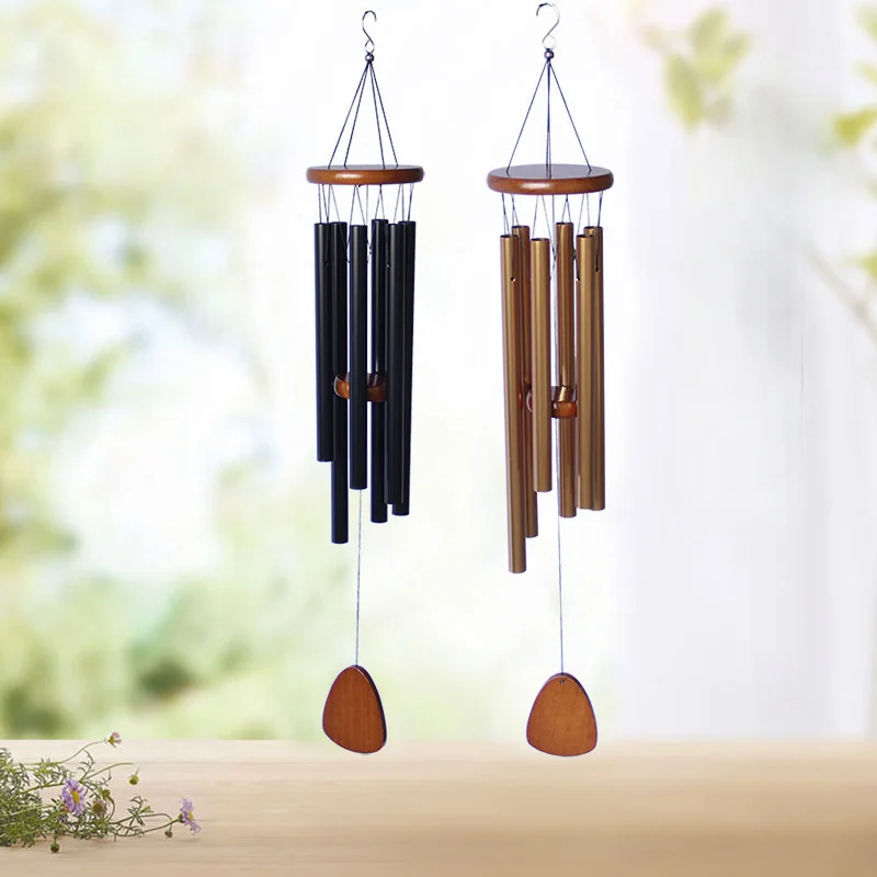 1 Set of Elegant 28 Inch/71 Cm Six Tube Metal Wind Chime Pendants for Home, Balcony, Garden Decoration, Creative Holiday Gifts
1 Set of Elegant 28 Inch/71 Cm Six Tube Metal Wind Chime Pendants for Home, Balcony, Garden Decoration, Creative Holiday Gifts