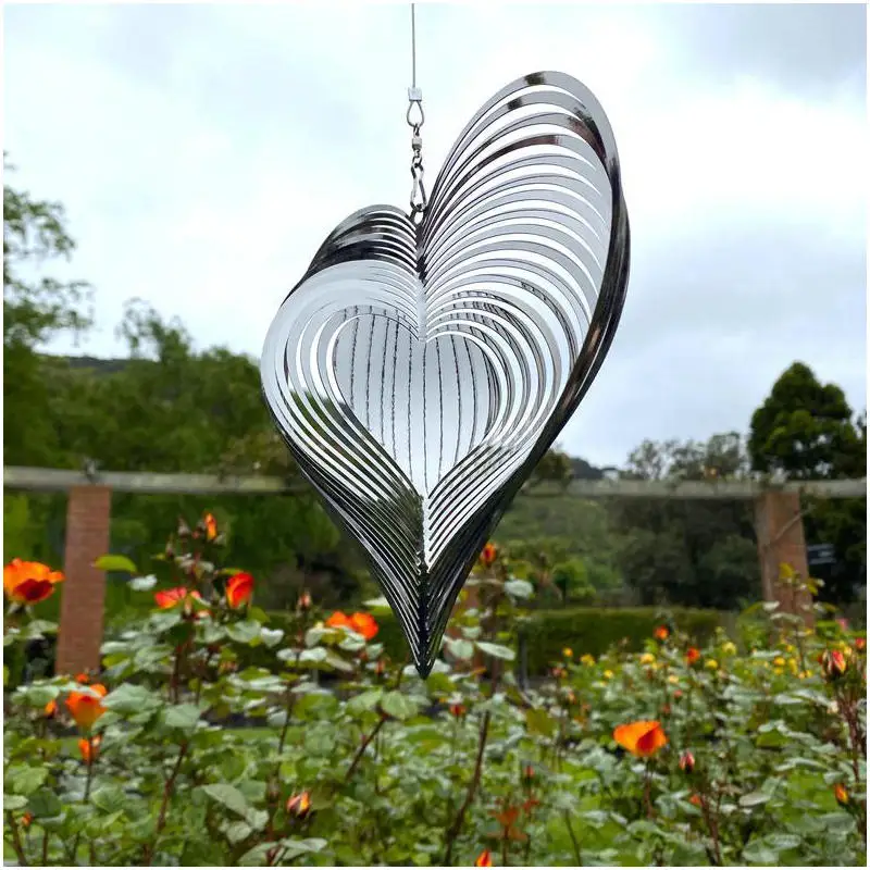 3D Beating Heart Wind Spinner Colorful Chrome Cube Metal Stainless Steel Wind Chime Rotating Wind Chime Hang Decoration Ornament
3D Beating Heart Wind Spinner Colorful Chrome Cube Metal Stainless Steel Wind Chime Rotating Wind Chime Hang Decoration Ornament