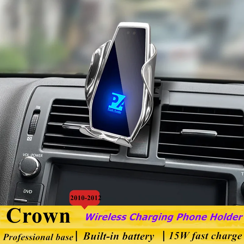 Автомобильный держатель для телефона Toyota Crown 2010-2012 с беспроводной зарядкой, 15 Вт, крепление для мобильных телефонов, навигационный кронштей...
Автомобильный держатель для телефона Toyota Crown 2010-2012 с беспроводной зарядкой, 15 Вт, крепление для мобильных телефонов, навигационный кронштей...