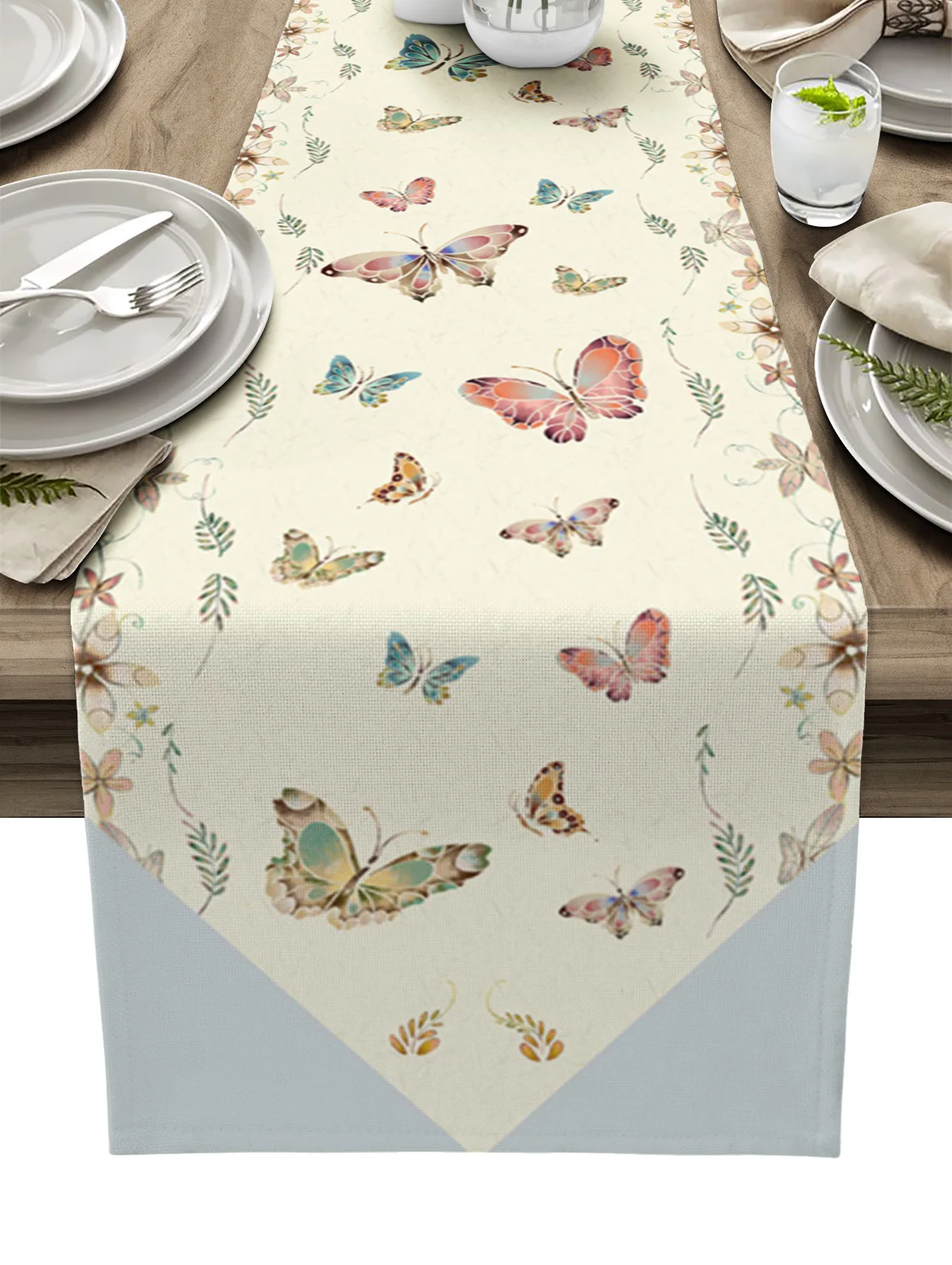 Retro Flower Art Butterfly Table Runner Wedding Holiday Party Dining Table Cover Cloth Placemat Napkin Home Kitchen Decoration
Retro Flower Art Butterfly Table Runner Wedding Holiday Party Dining Table Cover Cloth Placemat Napkin Home Kitchen Decoration