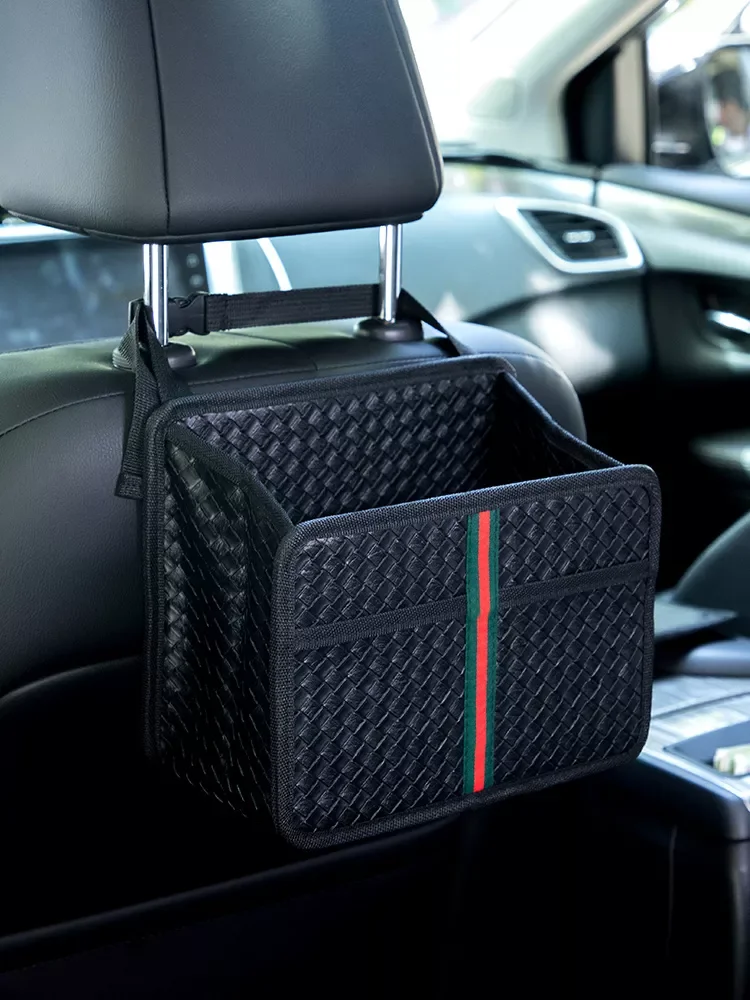 Car Seat Back Hanging Storage Box Holder Bookshelf Book Bottle Water Cup Organizer Woven Leather Trash Can Bin Bag For Travel
Car Seat Back Hanging Storage Box Holder Bookshelf Book Bottle Water Cup Organizer Woven Leather Trash Can Bin Bag For Travel