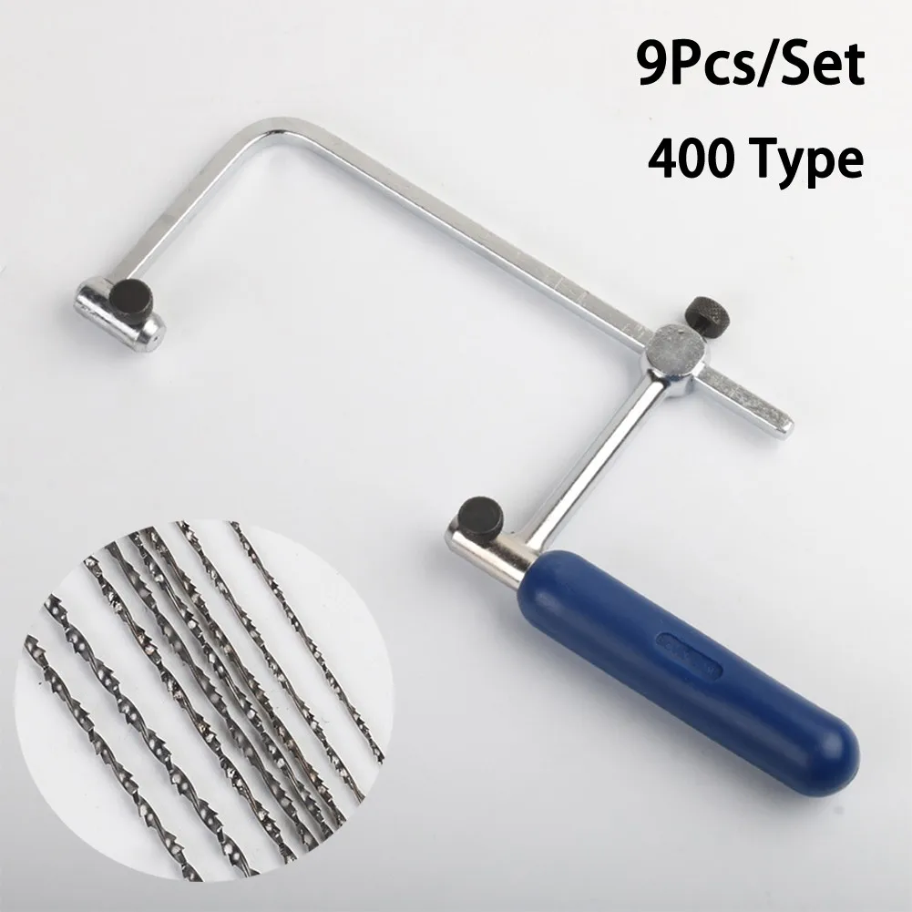 9Pcs/Set Curve Saw Mini U-shaped Saw Frame 400/500 Type Tunable Metal Cutting Hand Saw Tool Woodworking Hacksaw With Saw Blade
9Pcs/Set Curve Saw Mini U-shaped Saw Frame 400/500 Type Tunable Metal Cutting Hand Saw Tool Woodworking Hacksaw With Saw Blade