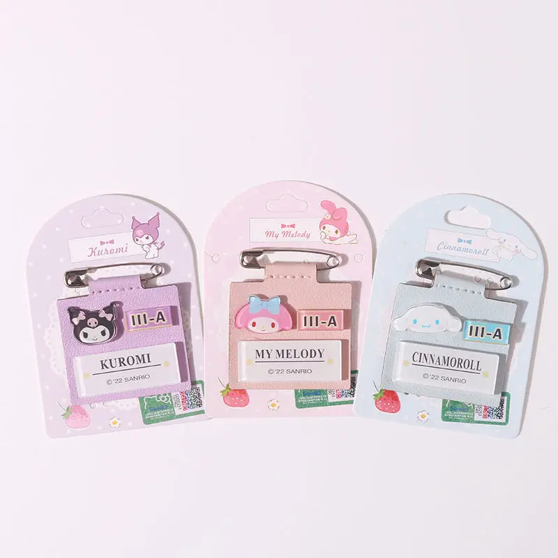 Fashion Kawaii Sanrioed Accessories Kuromi MyMelody Cinnamoroll Anime Badge Exquisite Brooch Backpack Ornament Gifts for Girls
Fashion Kawaii Sanrioed Accessories Kuromi MyMelody Cinnamoroll Anime Badge Exquisite Brooch Backpack Ornament Gifts for Girls